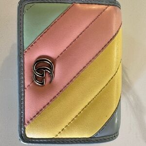 Gucci Pastel Tri-Color Women's Wallet